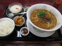 タンタン麺セット