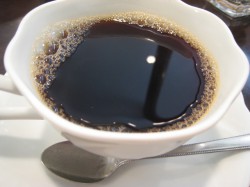 食後のコーヒー