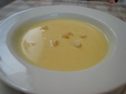 グラタン ドリアセットのスープ