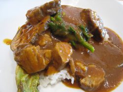 カレーをご飯に～