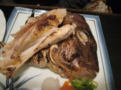 鯛のかぶと焼き